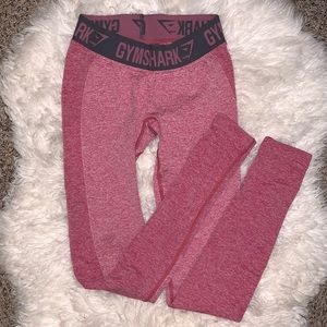 GYMSHARK RASPBERRY WORKOUT TIGHTS